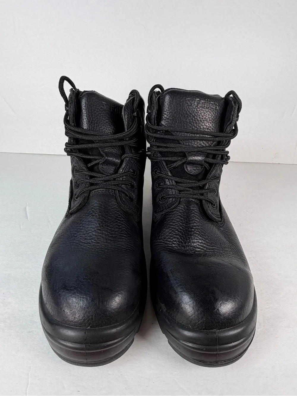 Genuine Grip S Fellas Poseidon Men’s 9 Waterproof Leather Work Hiker Boots Black